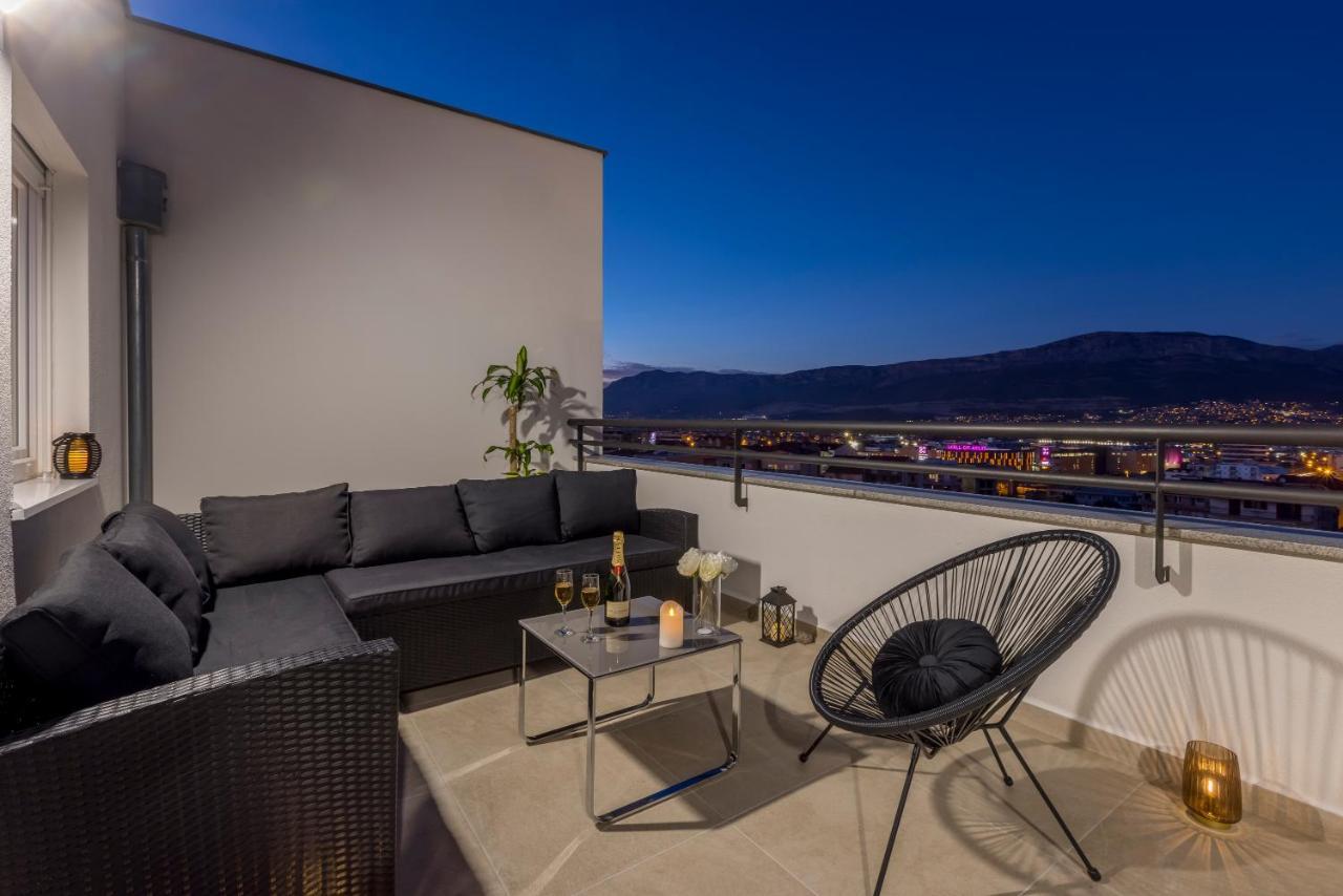 Luxury Rooftop Apartment Zalato Split Ngoại thất bức ảnh