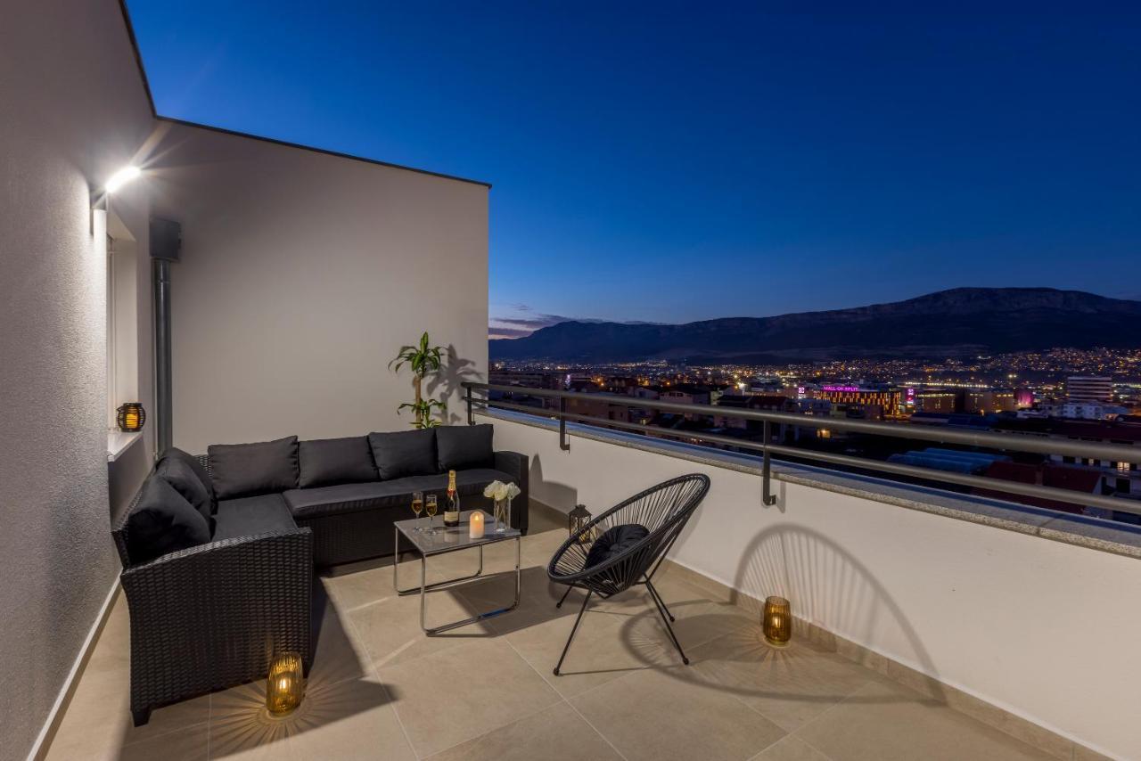 Luxury Rooftop Apartment Zalato Split Ngoại thất bức ảnh